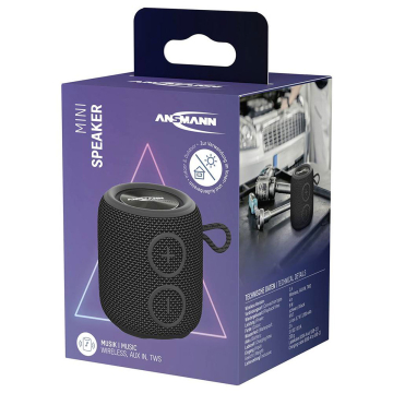 ANSMANN Drahtloser Lautsprecher BTS Mini