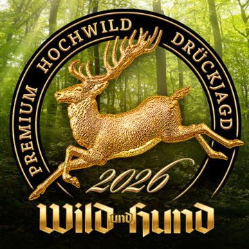Wild und Hund Hochwild Drückjagd