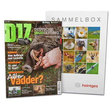 DEUTSCHE JAGDZEITUNG Jahresabo E-Paper + Heintges Grundausstattung Jagd
