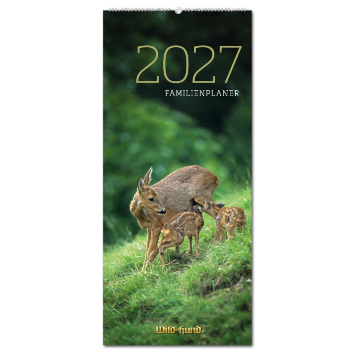 WILD UND HUND Edition : Familienplaner Kalender 2027