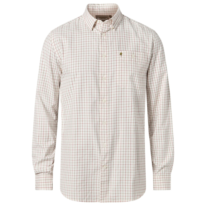 Pinewood Nydala Grouse 2.0 Herren-Hemd Weiß