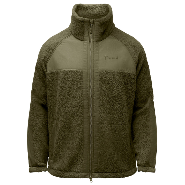 Pinewood Pile Damen-Fleecejacke Moosgr&uuml;n