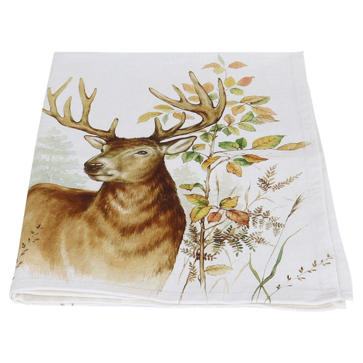 AKAH Geschirrtuch Hirsch - Landhausstil