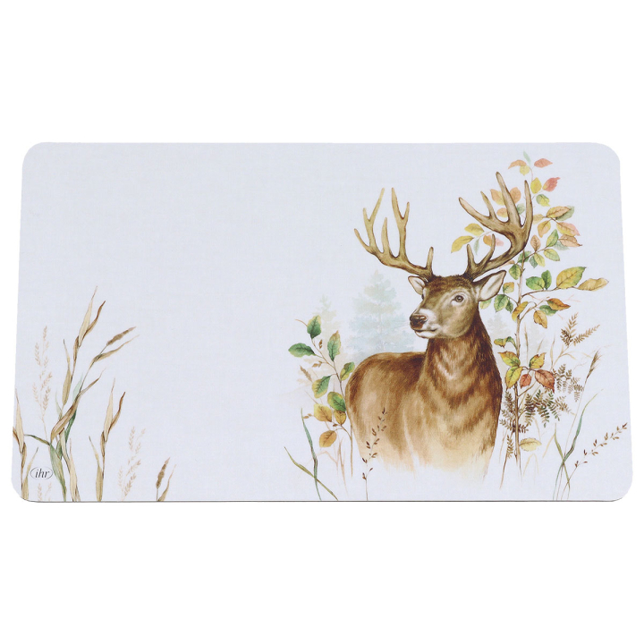 AKAH Frühstücksbrettchen Hirsch - Landhausstil