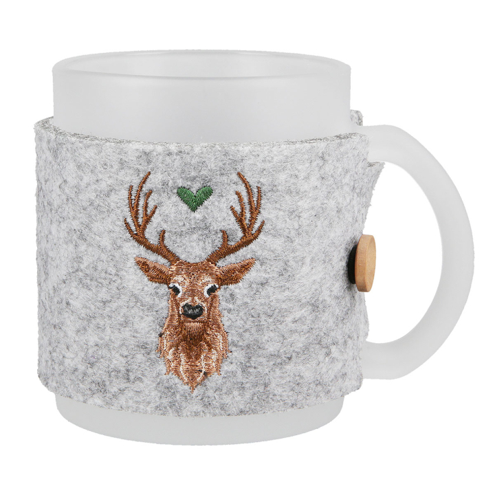 Tasse "Hirsch mit Herz"
