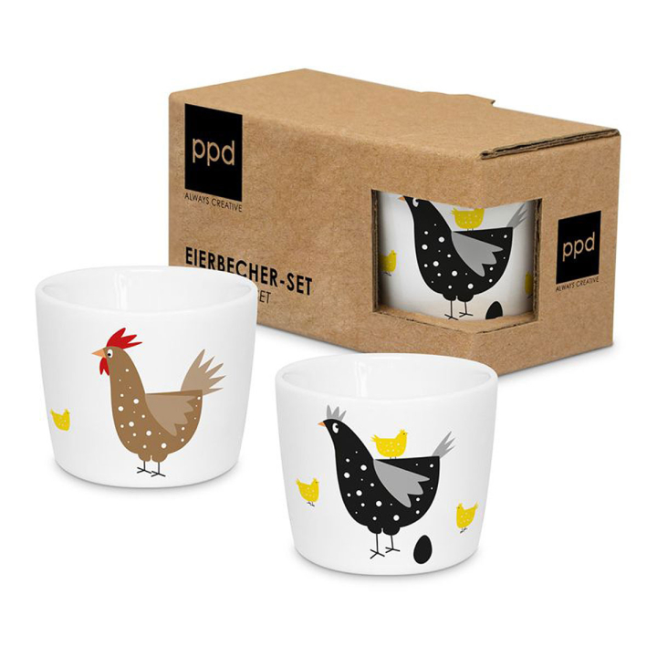 PPD Eierbecher-Set Breakfast Club
