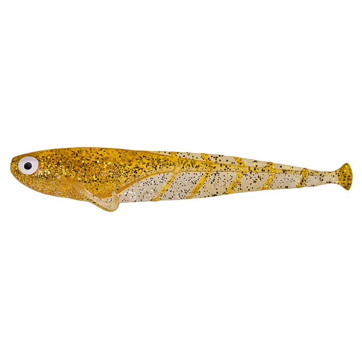 ZECK Gummifisch Quappie Goldglitter