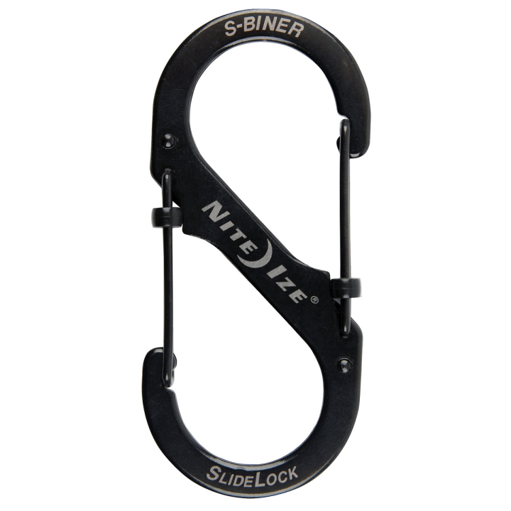Nite Ize S-Biner SlideLock Gr. 4 schwarz