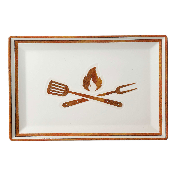 Ritzenhoff & Breker Servierplatte flach Rusty (34 x 23 cm)