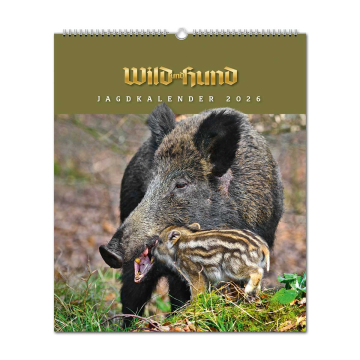 WILD UND HUND Edition: Jagdkalender Wandvariante 2026