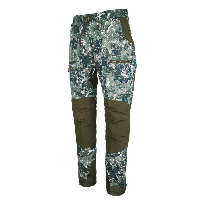 Pinewood Damenhose Caribou Camou TC Optima II/Dunkeloliv