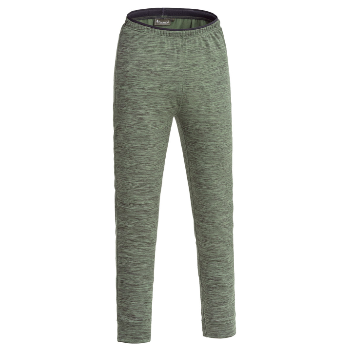 Pinewood Abisko Midlayer Unterhose Dunkelgrün Meliert