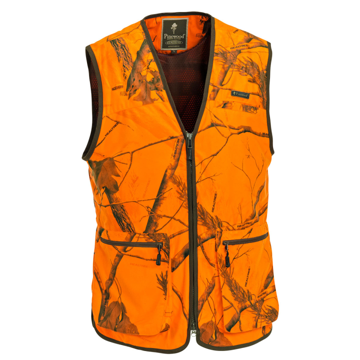 Pinewood Herren Jagd- und Signalweste Karl Realtree AP Blaze