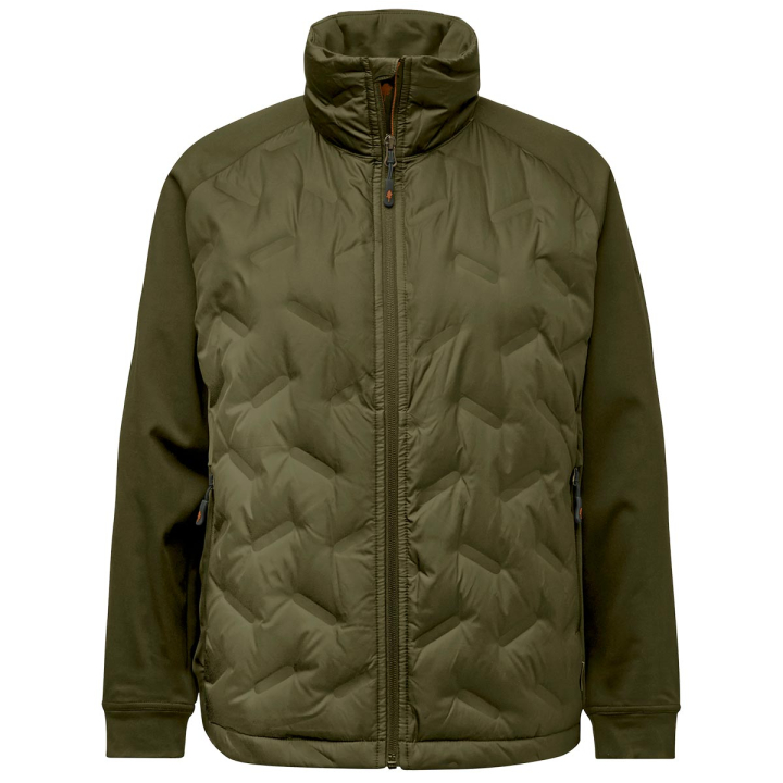 Pinewood Abisko Insulation Hybrid Herrenjacke Olivgrün