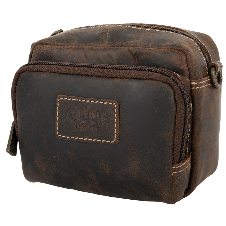 GILLIS LONDON Leder Tasche Trafalgar Mini vintage brown