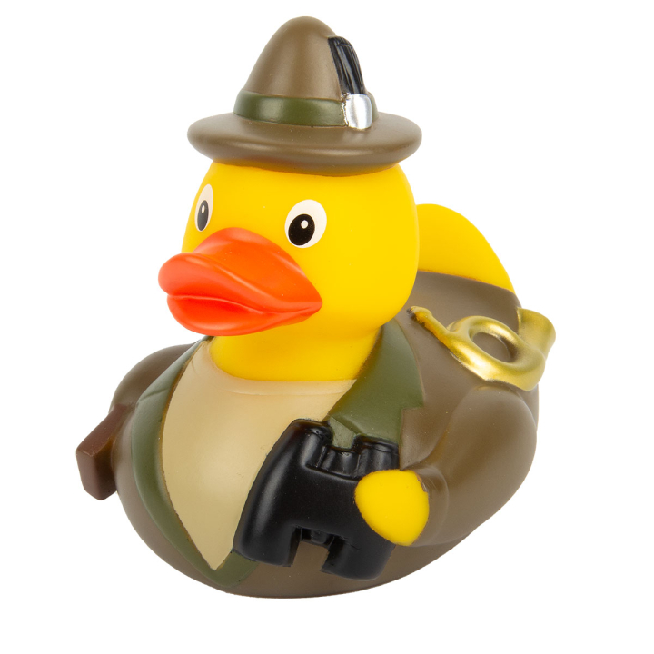 Quietscheente Jäger - Jagd