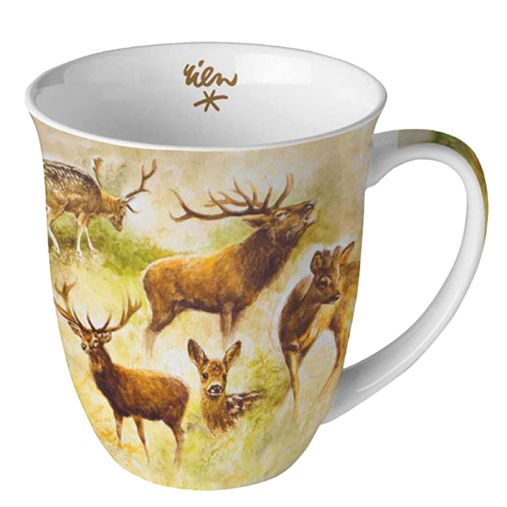 Ambiente Tasse Rehwild - Hirsche (Poortvliet)