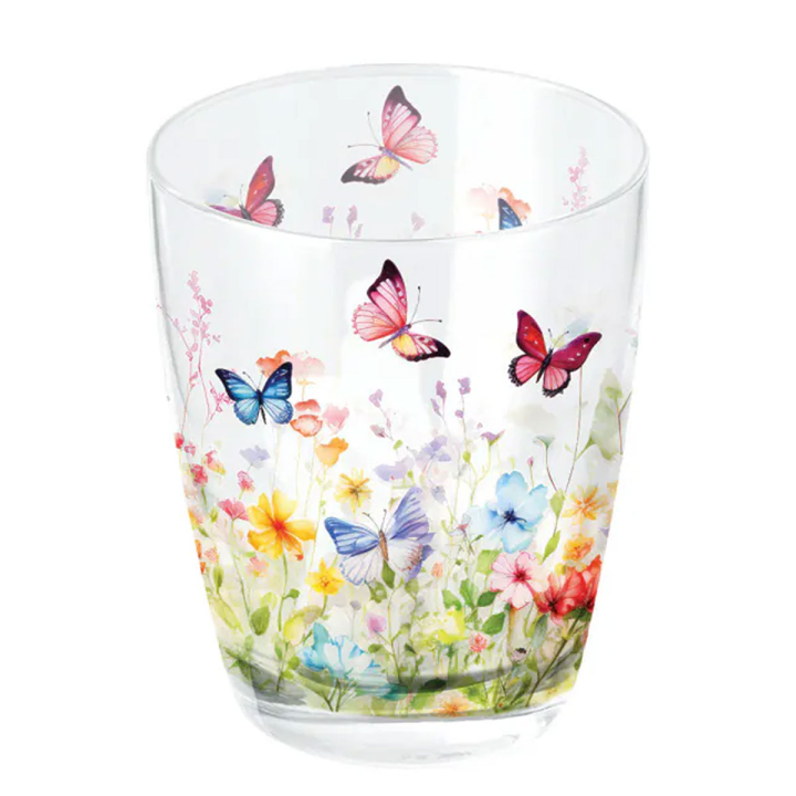 Ambiente Wasserglas Butterflies in field
