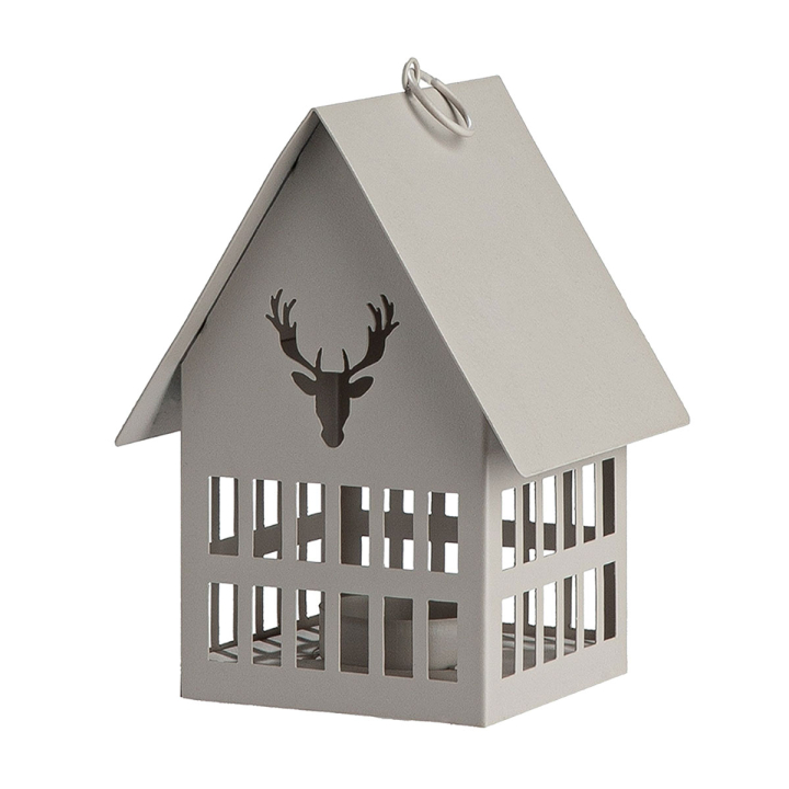 GILDE Teelichtleuchter Haus Alpenova