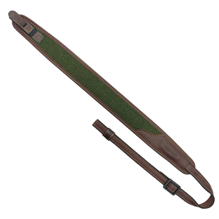 Niggeloh Gewehrgurt Classic Loden gr&uuml;n mit Schnellverschl&uuml;ssen