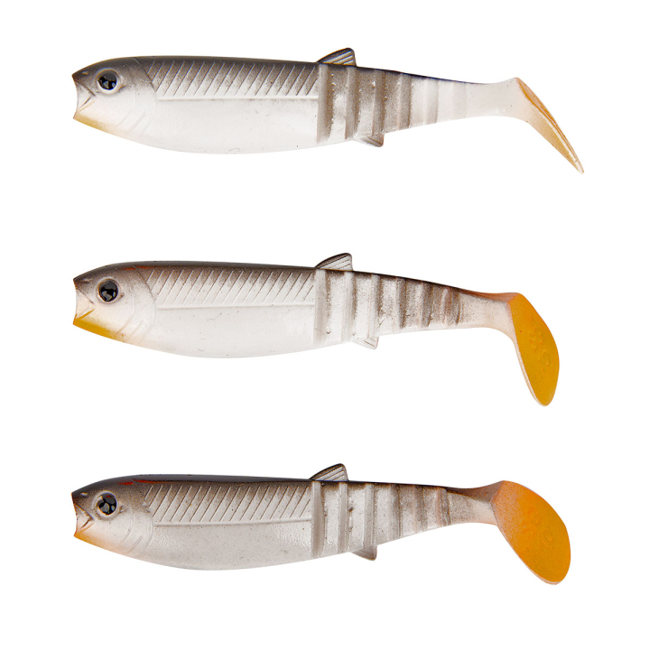 Savage Gear Cannibal Shad Black & White 10 cm