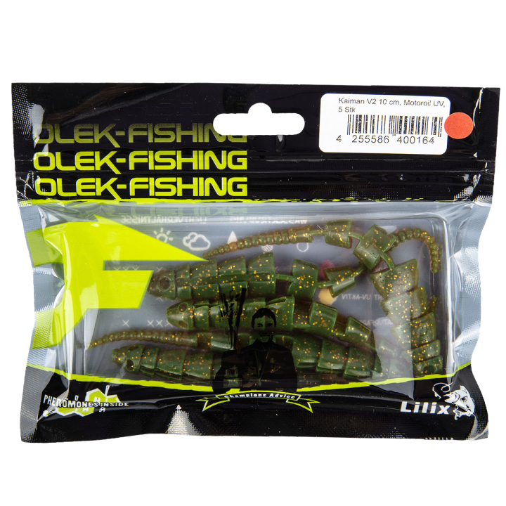 Olek-Fishing Gummik&ouml;der Kaiman V2 Motoroil UV