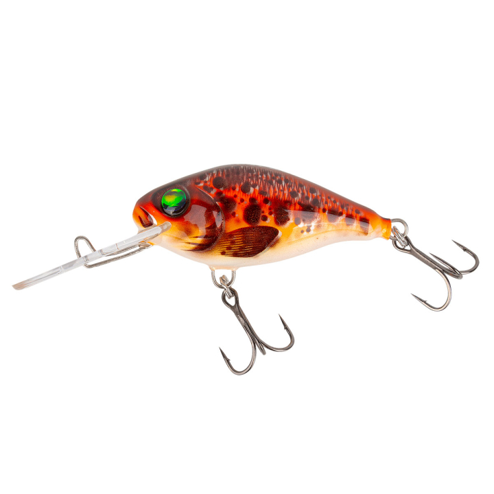 Hybrida Wobbler Typ "C4T" Deep Crank Fisch & Fang Sonderfarbe: CRAW