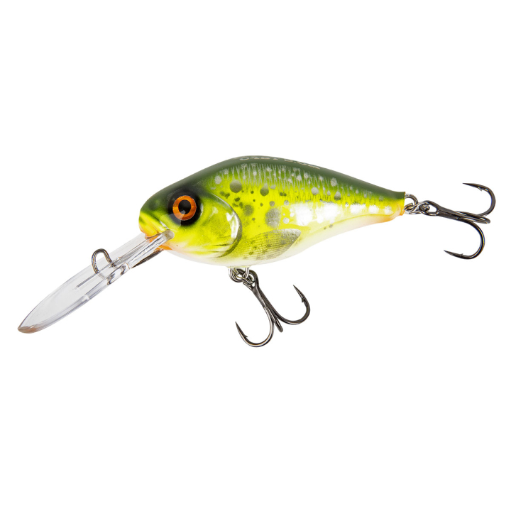 Hybrida Wobbler Typ "C4BT" Deep Crank Fisch & Fang Sonderfarbe: FROG
