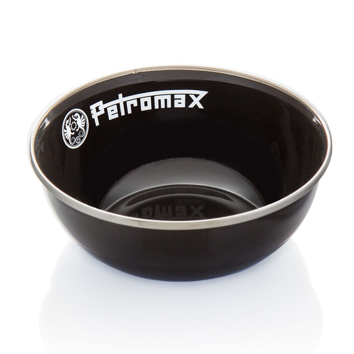 Petromax Emaille Schalen schwarz 0,5 Liter (2 Stück)