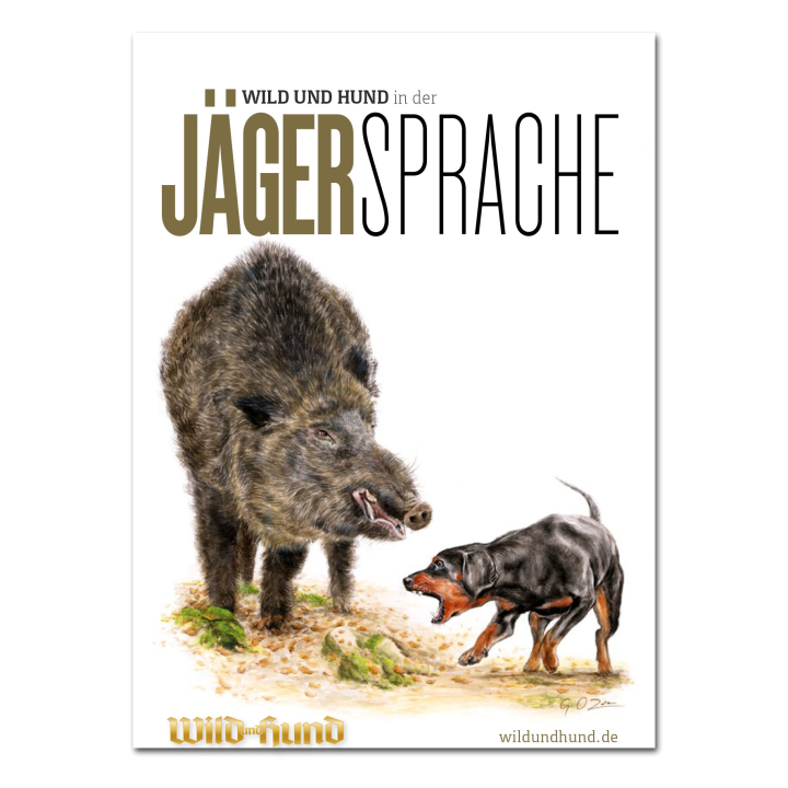 WILD UND HUND Edition: Booklet "Jägersprache"