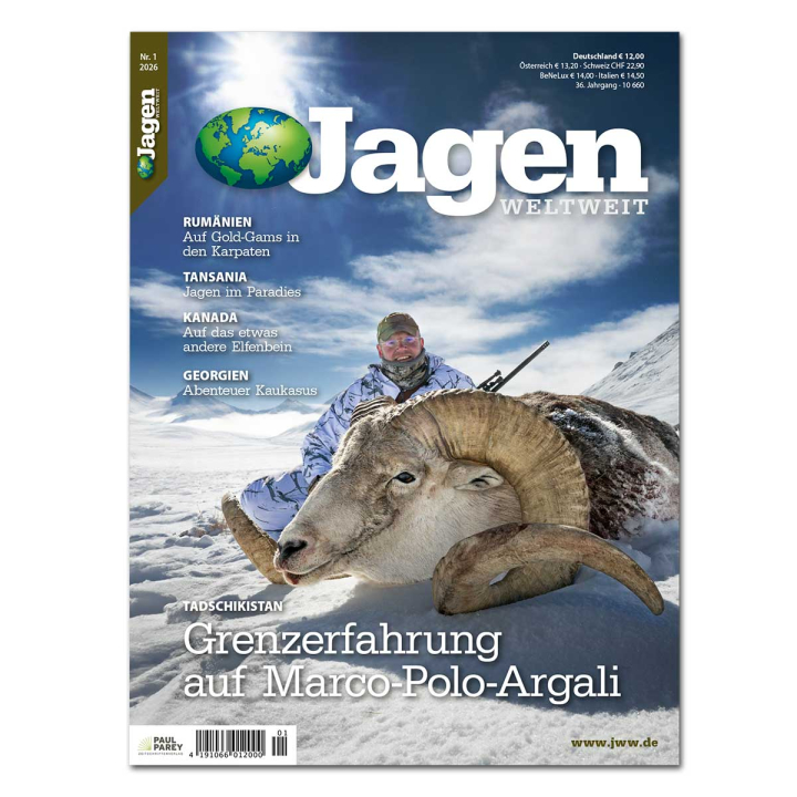 JAGEN WELTWEIT Messeangebot 2026