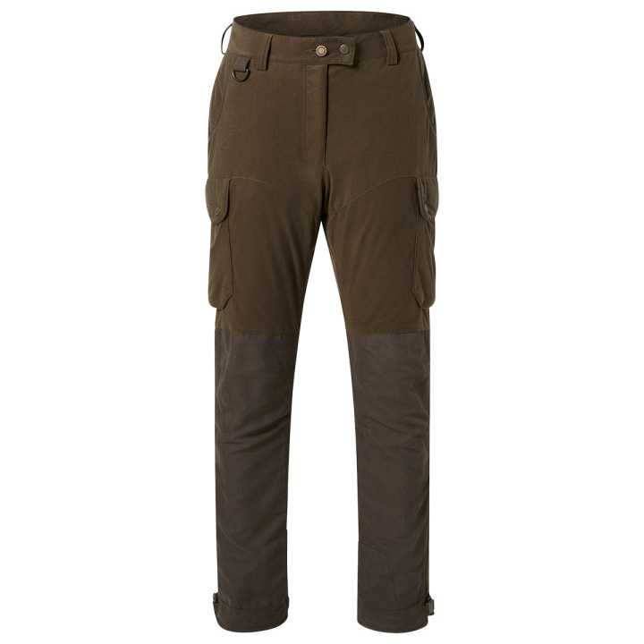 Pinewood Smaland Forest Padded Damen-Hose Suede Braun