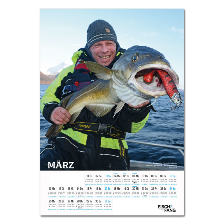 Anglerkalender FISCH & FANG im Dauerbezug - Pareyshop.de