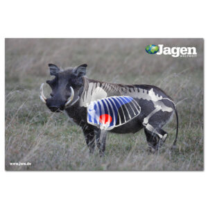 JAGEN WELTWEIT Edition: Anschuss-Scheibe Warzenschwein im Pareyshop