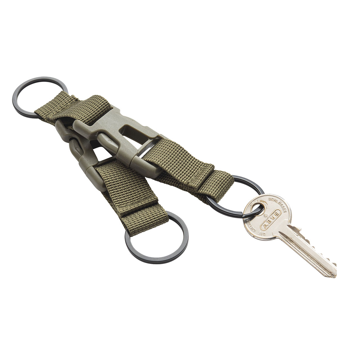NEUE tragbare Outdoor-8 X Schlüsselanhänger Klapplupe mit Schlüsselanhänger 