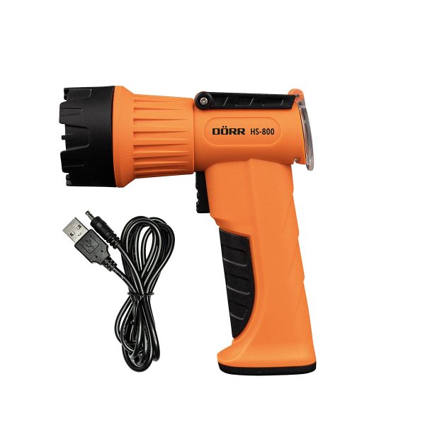 DÖRR LED Handscheinwerfer HS-800 orange im Pareyshop