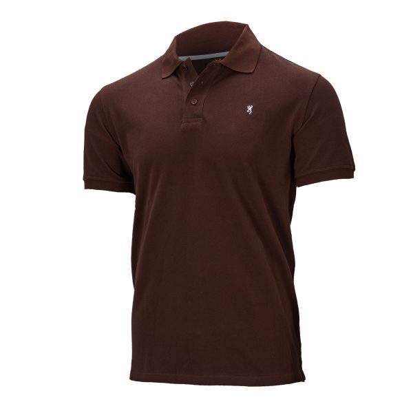Browning Herren-Poloshirt Ultra Braun im Pareyshop