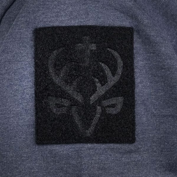 Jagdstolz Hoodie Grau Logo Schwarz im Pareyshop