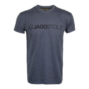 Jagdstolz T-Shirt Grau Logo 21 Black im Pareyshop