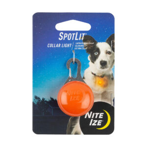 Nite-Ize SpotLit Collar Light Orange im Pareyshop