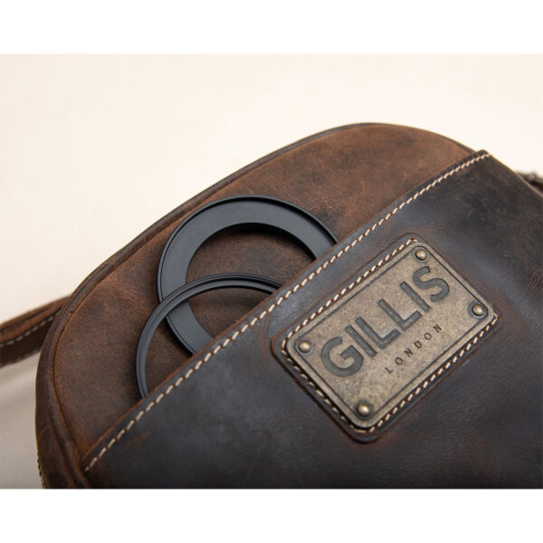 GILLIS LONDON Leder Tasche Trafalgar Micro Vintage-Braun im Pareyshop