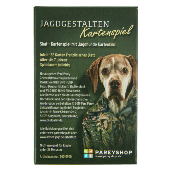 WILD UND HUND Edition: Kartenspiel 125 Jahre im Pareyshop