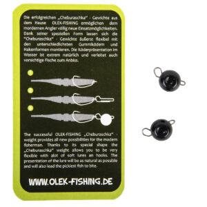 Olek-Fishing Cheburaschka Tungsten Black 5 Gramm im Pareyshop
