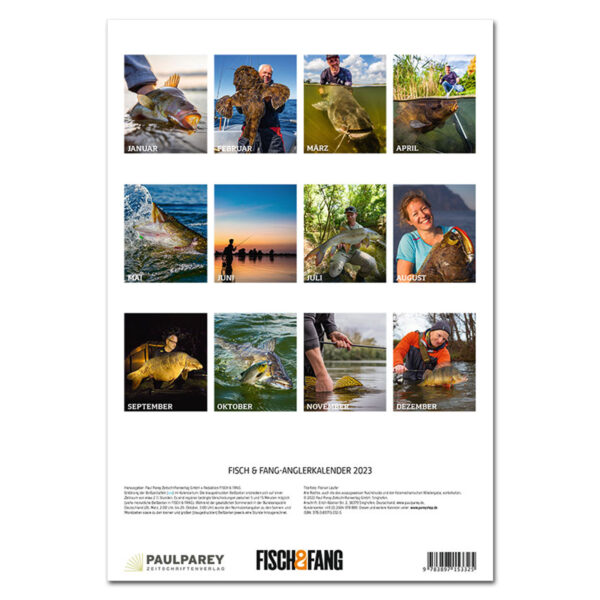 FISCH & FANG Edition: Anglerkalender 2023 im Pareyshop