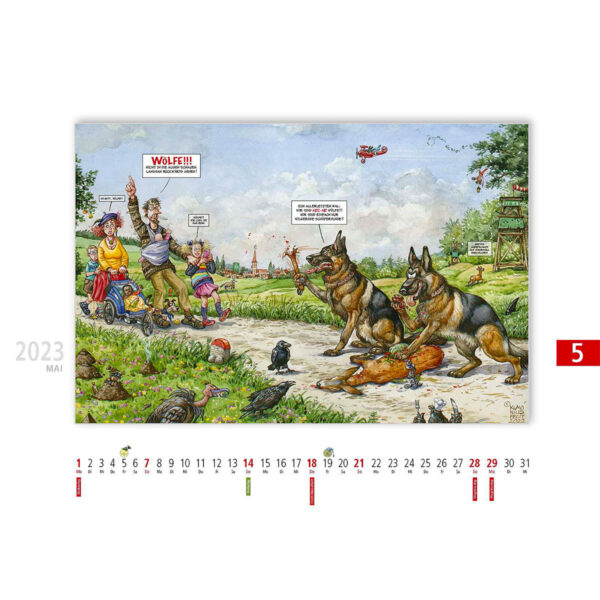 DJZ Edition: Klavinius Jagdkalender 2023 im Pareyshop