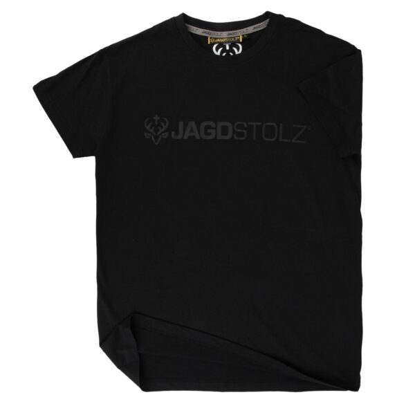 Jagdstolz T-Shirt FULL BLACK Logo Black im Pareyshop