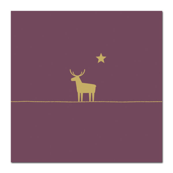 PPD Servietten Pure Deer mauve im Pareyshop