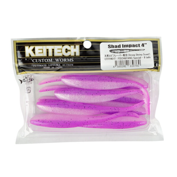 FISCH & FANG Edition: Keitech Shad Impact Sonderfarbe FISCH & FANG Spezial im Pareyshop