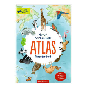 Natur Stickerwelt Atlas - Tiere der Welt im Pareyshop
