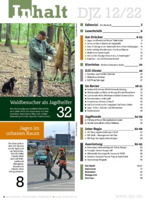 Deutsche Jagdzeitung 2022/12 im Pareyshop
